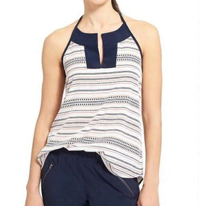 NWT Athleta Coastal Dunes Lightweight Blousey Vacation Top size XXS oversized